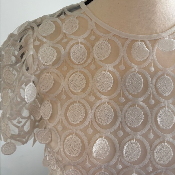 MICHAEL KORS Dot Applique Shift Dress Size 2 - Picture 5 of 6